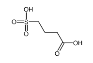 4-sulfobutanoic acid Structure