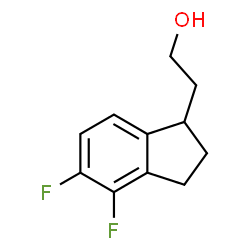 1H-Indene-1-ethanol,4,5-difluoro-2,3-dihydro-(9CI) structure