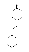 4-(2-cyclohexyl-ethyl)-piperidine结构式