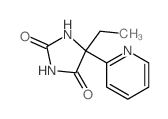 2,4-Imidazolidinedione,5-ethyl-5-(2-pyridinyl)- picture