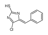 5-benzylidene-4-chloroimidazole-2-thione Structure