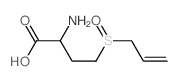 2-amino-4-prop-2-enylsulfinyl-butanoic acid结构式