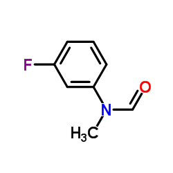 Formamide, N-(3-fluorophenyl)-N-methyl- (9CI) structure