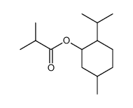 isobutyric acid menthyl ester结构式