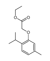 Acetic acid, [5-methyl-2-(1-methylethyl)phenoxy]-, ethyl ester picture