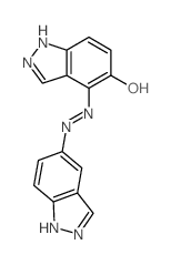 4-(2-(1H-indazol-5-yl)hydrazinyl)indazol-5-one structure
