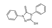 1,4-diphenyl-1,2,4-triazolidine-3,5-dithione结构式