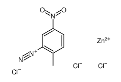 4-nitrotoluene-2-diazonium chloride, compound with zinc chloride structure