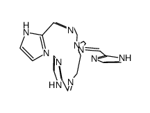 tris[(imidazol-2-yl)-3-aza-3-butenyl]amine结构式