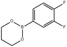 3,4-difluorobenzoic acid-1,3-propanediol ester Structure