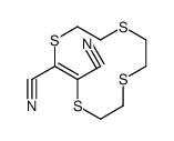 1,4,7,10-tetrathiacyclododec-2-ene-2,3-dicarbonitrile Structure