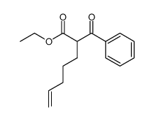 2-benzoylhept-6-enoic acid ethyl ester结构式
