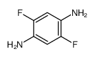 2,5-Difluorophenylene-1,4-diamine, 1,4-Diamino-2,5-difluorobenzene structure
