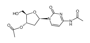 4-3''-O-DIACETYL-2''DEOXYCYTIDINE结构式