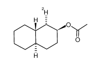 trans,trans-2-decalyl 1α-d acetate结构式