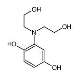 2-[bis(2-hydroxyethyl)amino]benzene-1,4-diol Structure