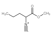 2-isocyanovaleric acid methyl ester结构式