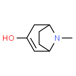 8-Azabicyclo[3.2.1]oct-2-en-3-ol,8-methyl-(9CI)结构式