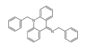 N,10-dibenzylacridin-9-imine Structure