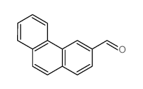 3-Phenanthrenecarboxaldehyde Structure
