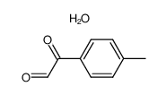 2-Oxo-2-(p-tolyl)acetaldehyde hydrate structure