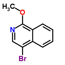 4-Bromo-1-methoxyisoquinoline structure