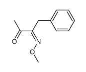 4-Phenyl-3-methoximino-2-butanon Structure