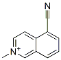 Isoquinolinium, 5-cyano-2-methyl- (9CI) structure