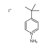 1-Amino-4-tert-butylpyridinium iodide structure