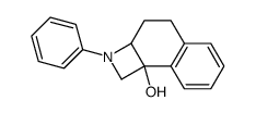 2-phenyl-1,2,2a-3,4,8b-hexahydronaphth[2,1-b]azet-8b-ol Structure