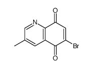 6-bromo-3-methylquinoline-5,8-dione Structure