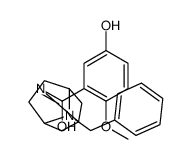 N-(8-benzyl-8-azabicyclo[3.2.1]oct-3-yl)-5-hydroxy-2-methoxy-benzamide结构式