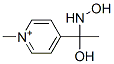 Pyridinium, 4-[1-hydroxy-1-(hydroxyamino)ethyl]-1-methyl- (9CI) Structure