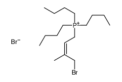 (4-bromo-3-methylbut-2-enyl)-tributylphosphanium,bromide结构式