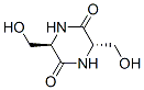 (3R,6S)-3,6-Bis(hydroxymethyl)-2,5-piperazinedione结构式