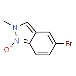 2H-Indazole,5-bromo-2-methyl-,1-oxide(9CI) structure