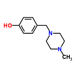 4-((4-Methylpiperazin-1-yl)Methyl)phenol结构式