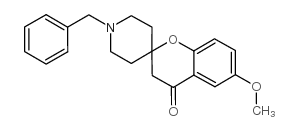 1'-benzyl-6-methoxyspiro[chroman-2,4'-piperidin]-4-one结构式
