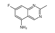 7-fluoro-2-methylquinazolin-5-amine Structure