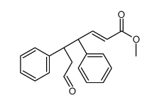 methyl (4R,5R)-7-oxo-4,5-diphenylhept-2-enoate Structure