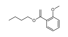 1-(1-butoxyvinyl)-2-methoxybenzene Structure