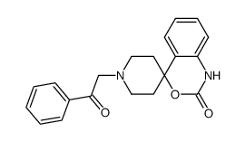 1'-(2-oxo-2-phenylethyl)spiro[benzo[d][1,3]oxazine-4,4'-piperidin]-2(1H)-one结构式