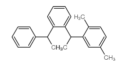 (1-phenylethyl)[1-(2,5-xylyl)ethyl]benzene结构式