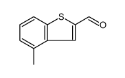Benzo[b]thiophene-2-carboxaldehyde, 4-methyl Structure