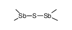 bis(dimethylantimony)sulfide Structure