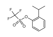 2-isopropylphenyl trifluoromethanesulfonate Structure