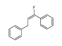 (E)-(1-fluoroprop-1-ene-1,3-diyl)dibenzene结构式