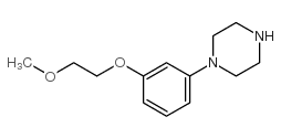 1-[3-(2-甲氧基乙氧基)-苯基]-哌嗪结构式