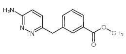 Benzoic acid, 3-[(6-amino-3-pyridazinyl)methyl]-, methyl ester picture