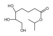 propan-2-yl (5S,6R)-5,6,7-trihydroxyheptanoate结构式